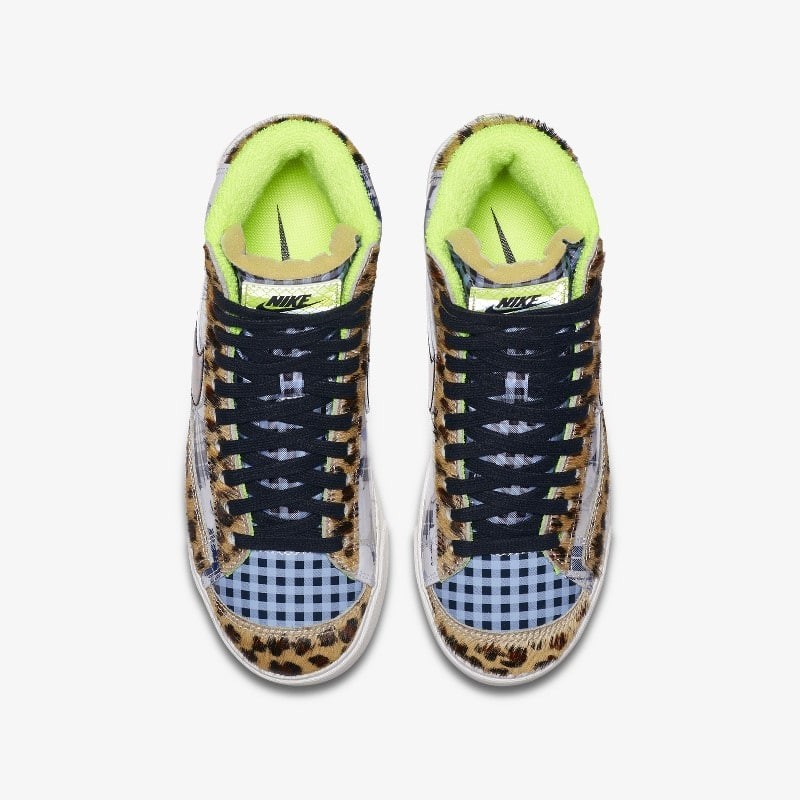 Nike Blazer Mid Gel Tartan Leopard CJ4239 981 Grailify